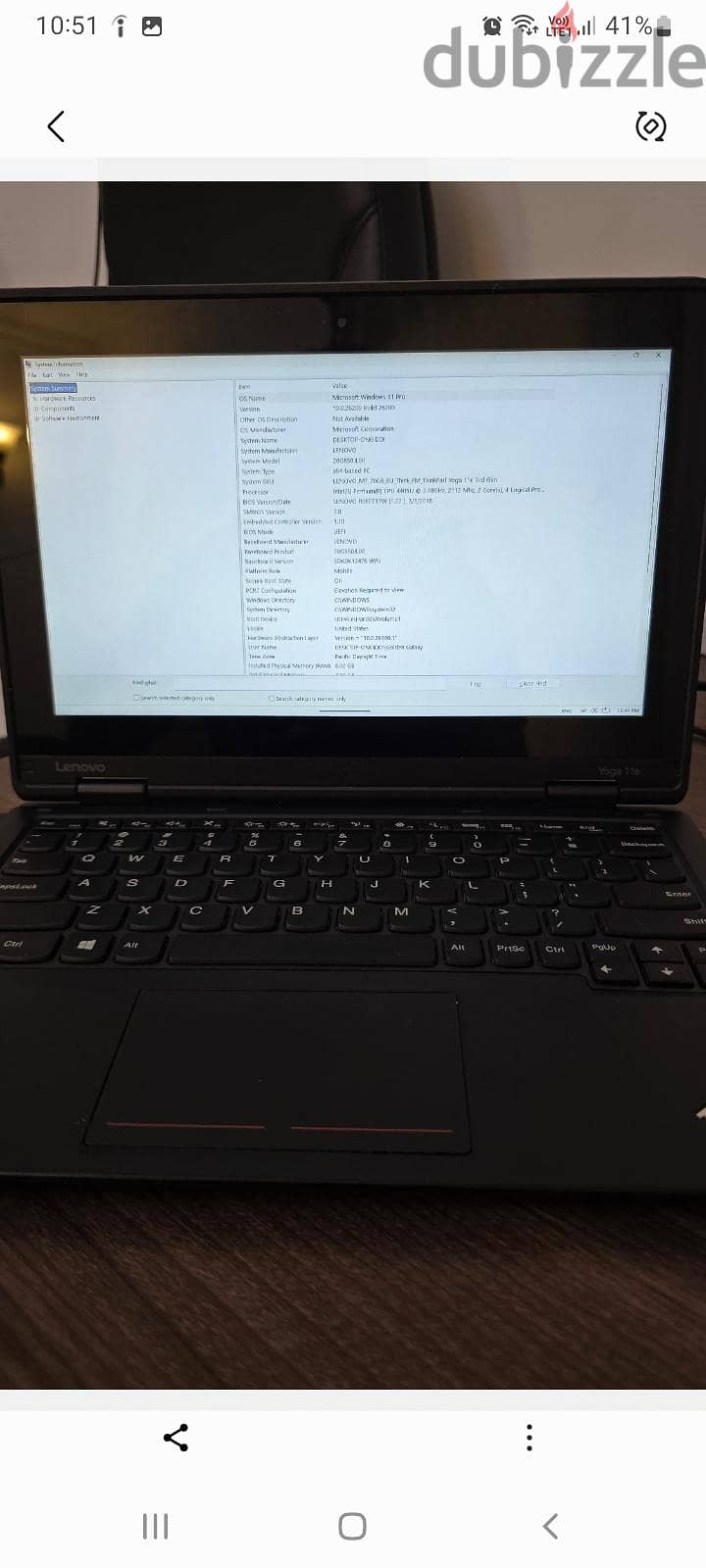 Thinkpad touch with windows 11 in a perfect condition 4