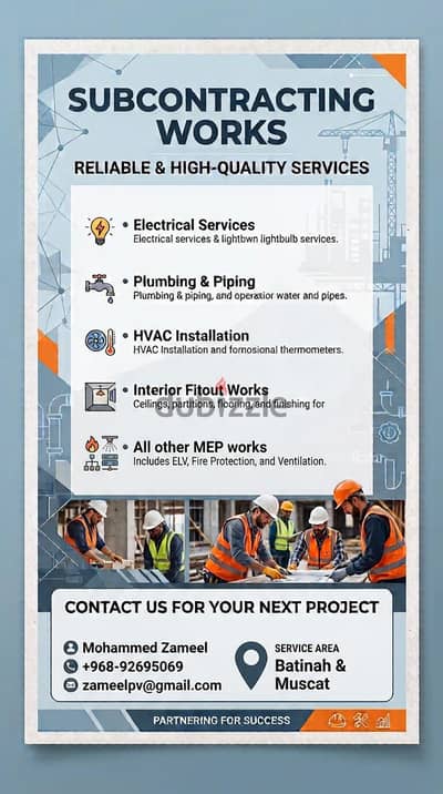 Electrical and MEP works