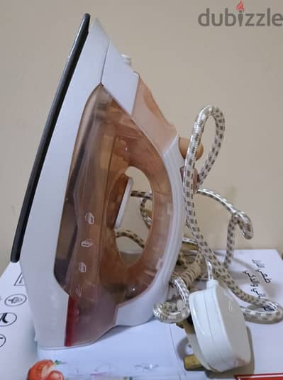 Urgent-ELECTRIC STEAM IRON 1300W Impex make, USED but in "Excellent" condition New see pics,  leavin