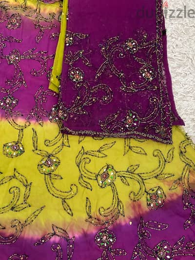 Navarati style Gharga choli with jewelry