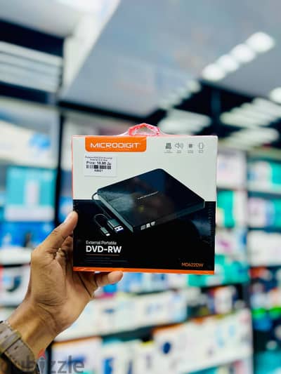 Brand New MicroDigit External DVD Drive in Oman | Energy Saving | Call: 94333521
