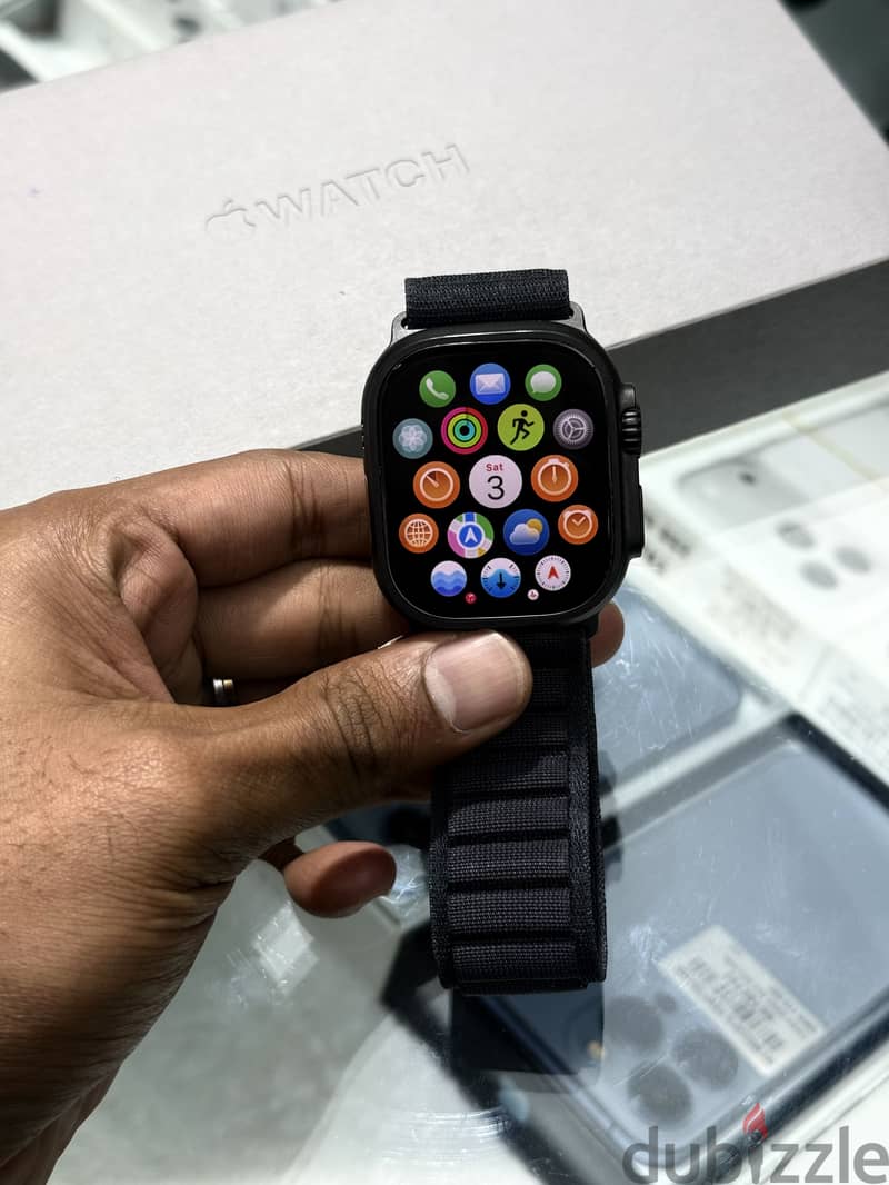 Apple Watch Ultra 3 Black edition 100% Battery 07/2027 apple warranty 1