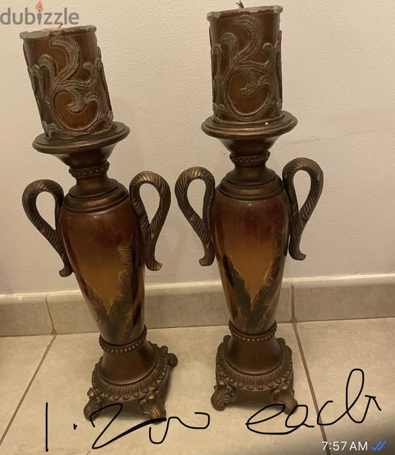 Decoration - Vase, Candle stand etc 2