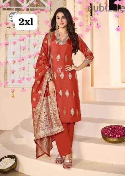 Dola silk suits
