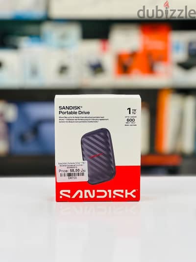 Brand New SanDisk Portable Drive in Oman | 1TB Storage | Call: 94333521