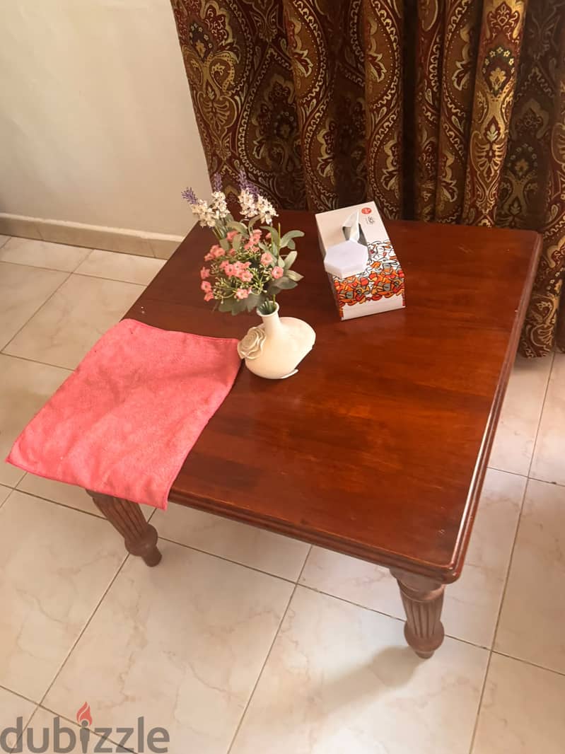 Wooden Coffee Table Set (3 Pieces) 2