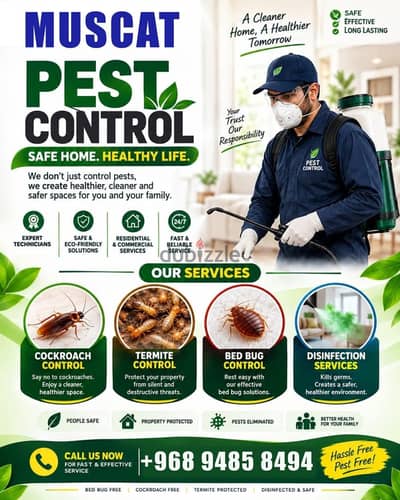 pest control in Oman 24/7