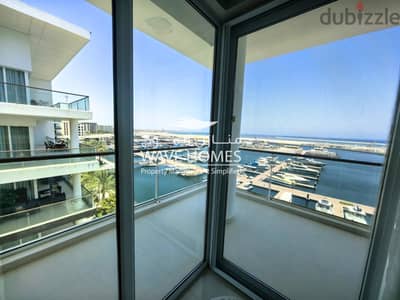 Stunning 3-Bedroom Marina & Sea View Apartment For Rent in Al Mouj