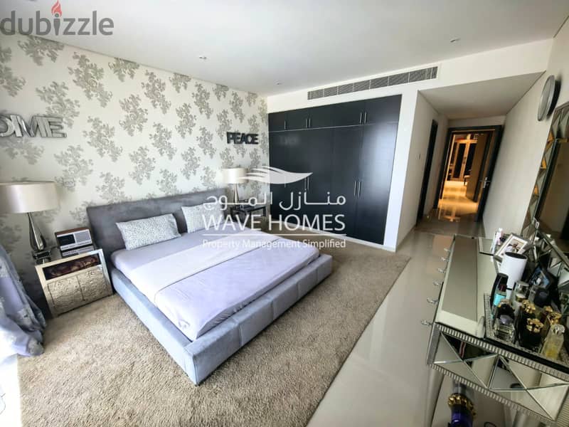 Stunning 3-Bedroom Marina & Sea View Apartment For Rent in Al Mouj 10