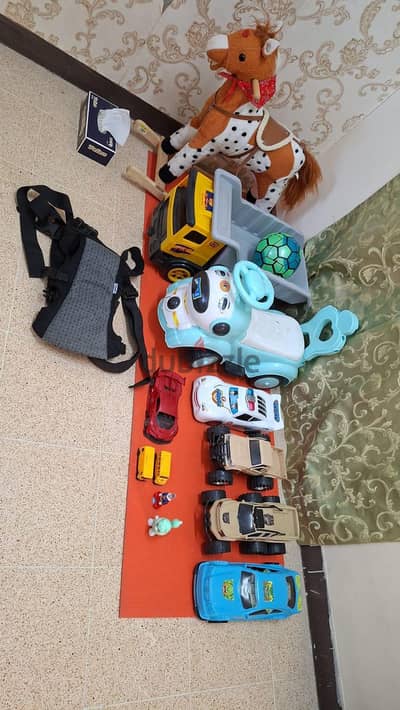 Toys + Baby Carrying Belt (Can be Deliver also)