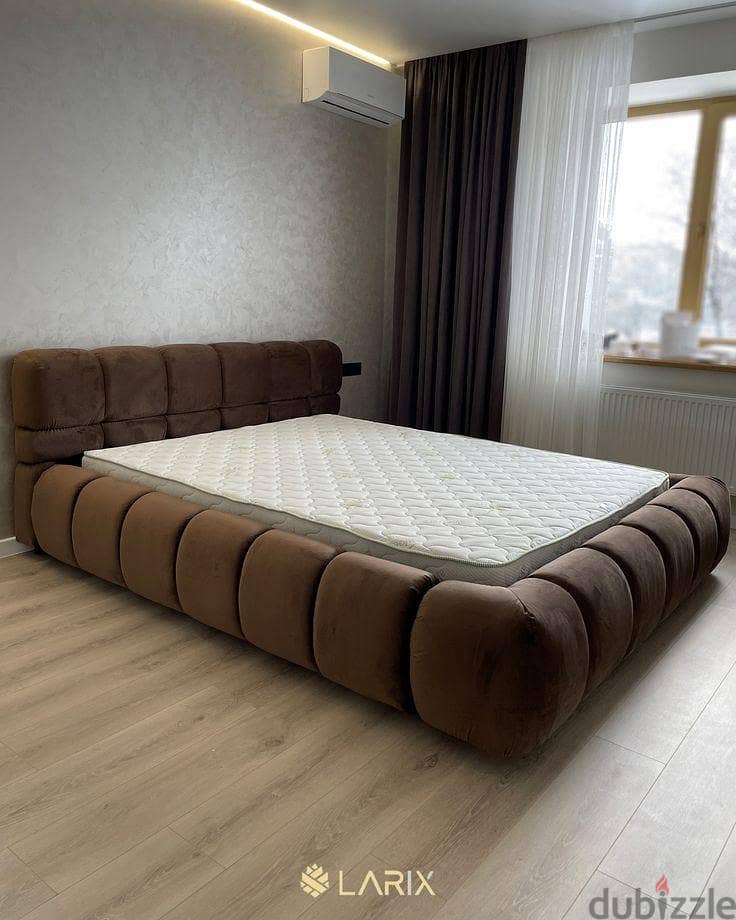 New king size bed with mattress 1