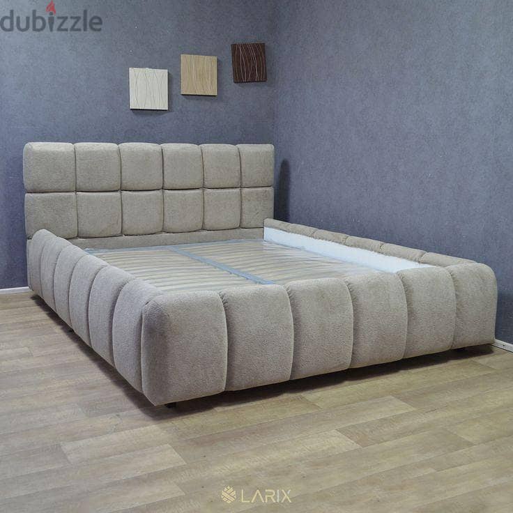 New king size bed with mattress 9