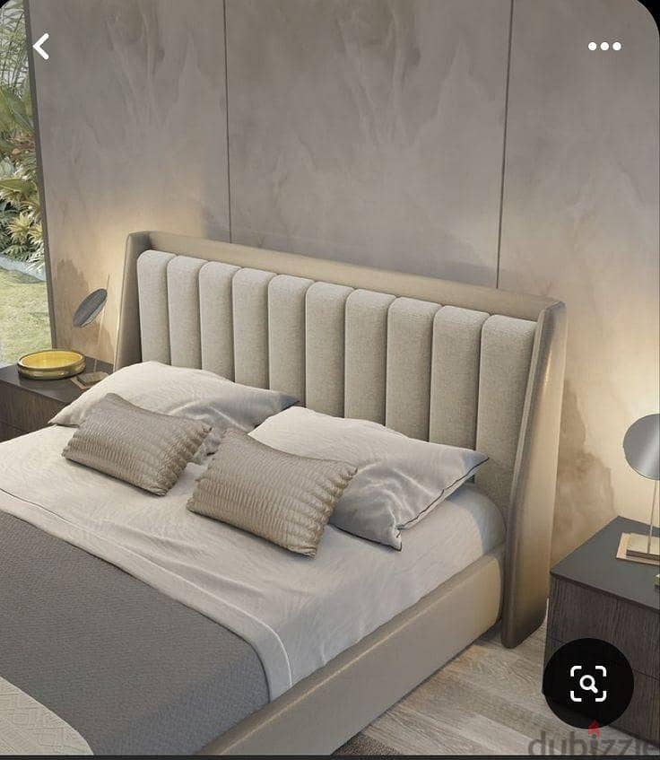 New king size bed with mattress 10