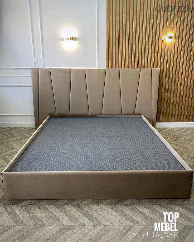 New king size bed with mattress 12