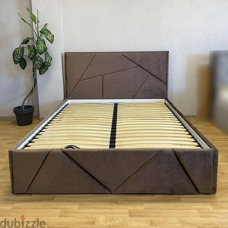 New king size bed with mattress 13
