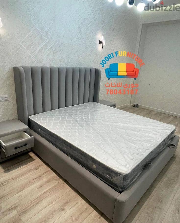 New king size bed with mattress 17