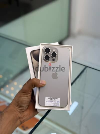 Apple - iPhone 15 Pro Max 256 GB - ايفون - Smooth and Good Phone