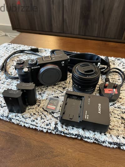 Sony A7C with Kit Lens & Accessories