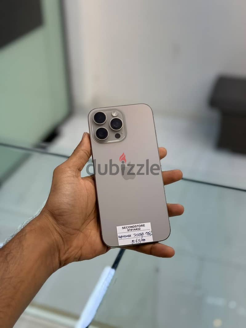 Apple - iPhone 16 Pro / 16 Pro Max 256 GB- ايفون -Perfect performance 1