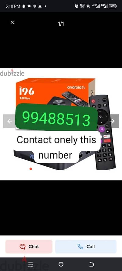 big deal Android tv box with one year package very low price