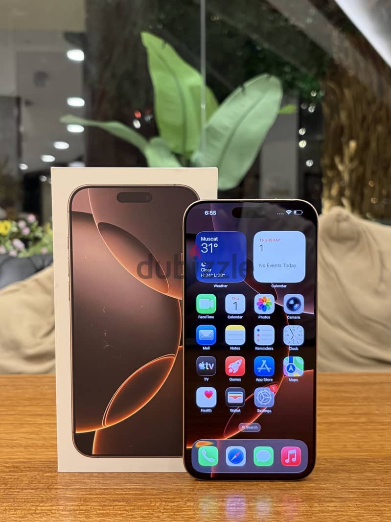 Apple - iPhone 16 Pro Max 512 gb 92%Battery health % 1