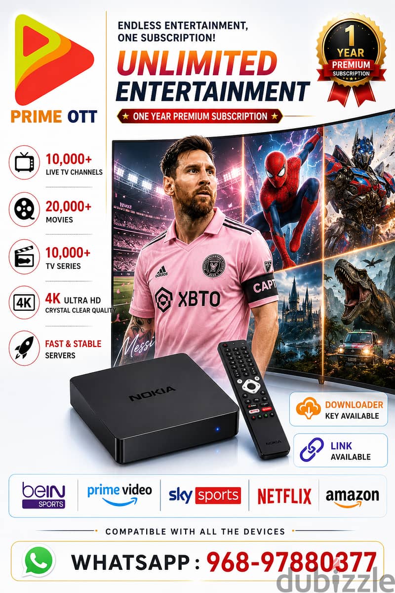 Prime ott pro app + others 11