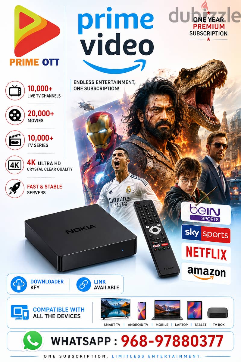 Prime ott pro app + others 9