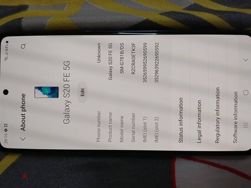 Samsung S20FE 1
