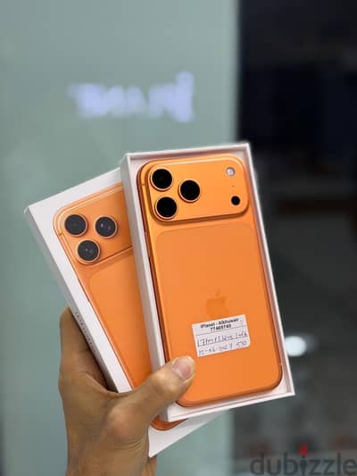 Apple - iPhone 17 Pro Max 256/512 GB - ايفون - warranty pieces
