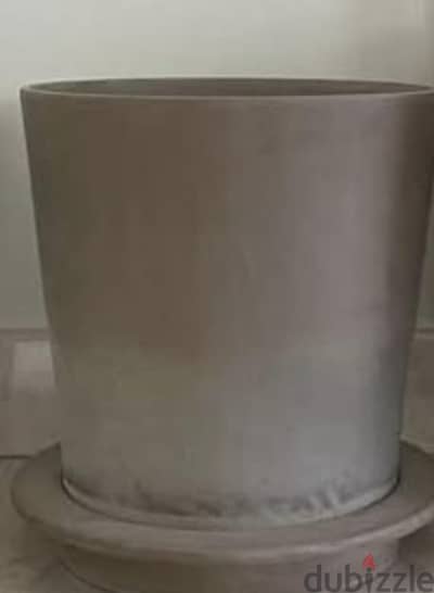 ikea plantar pot with saucer 30 cm tall. . ro 5. . ceramic