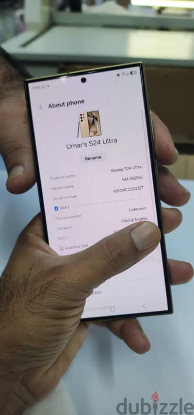 Samsung S24 Ultra 256 gb
