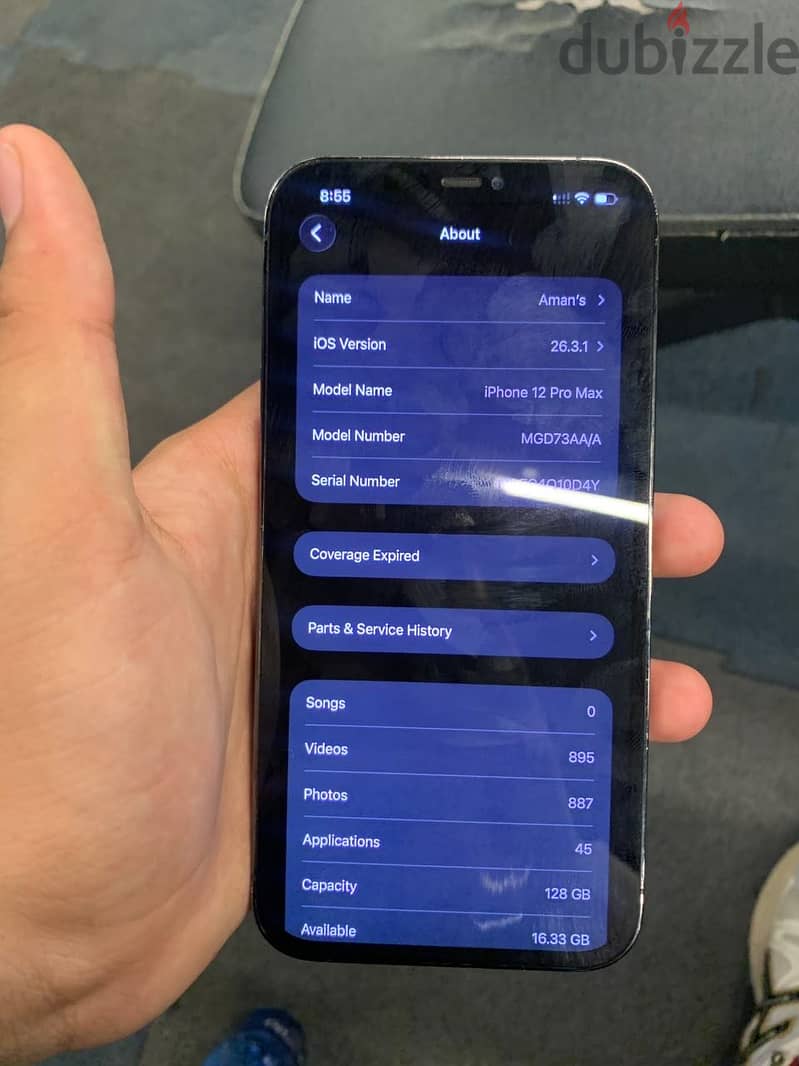 Apple - iPhone 12 Pro Max 8