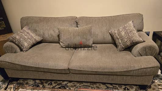 3+2 seater fabric sofa set