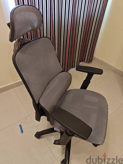Ergonomic Office Chair with Headrest and Lumber Suuport