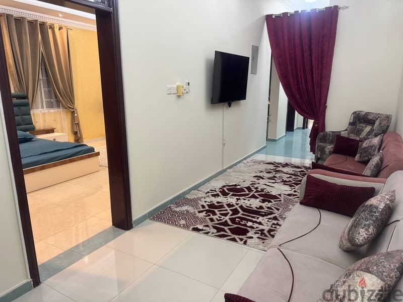 ‎ Golden opportunity to rent Apartment 1 BHK located in prime, quiet and elegant location in Al Ghub 11