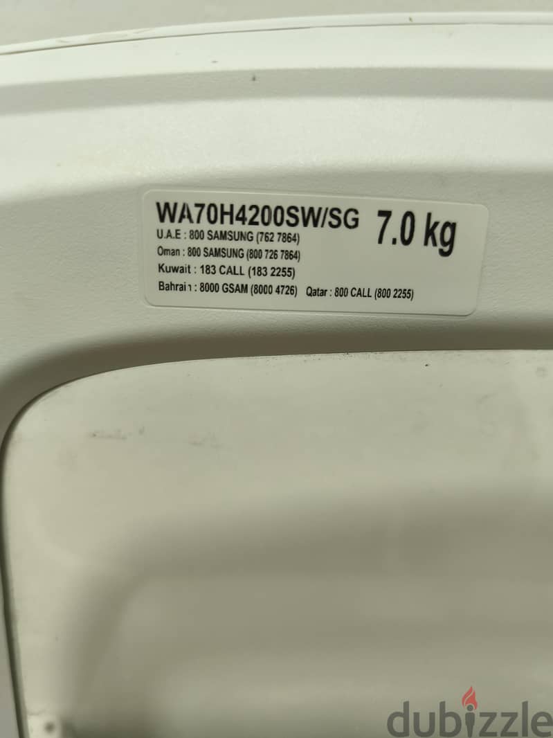 Samsung Top load fully automatic washing machine 1