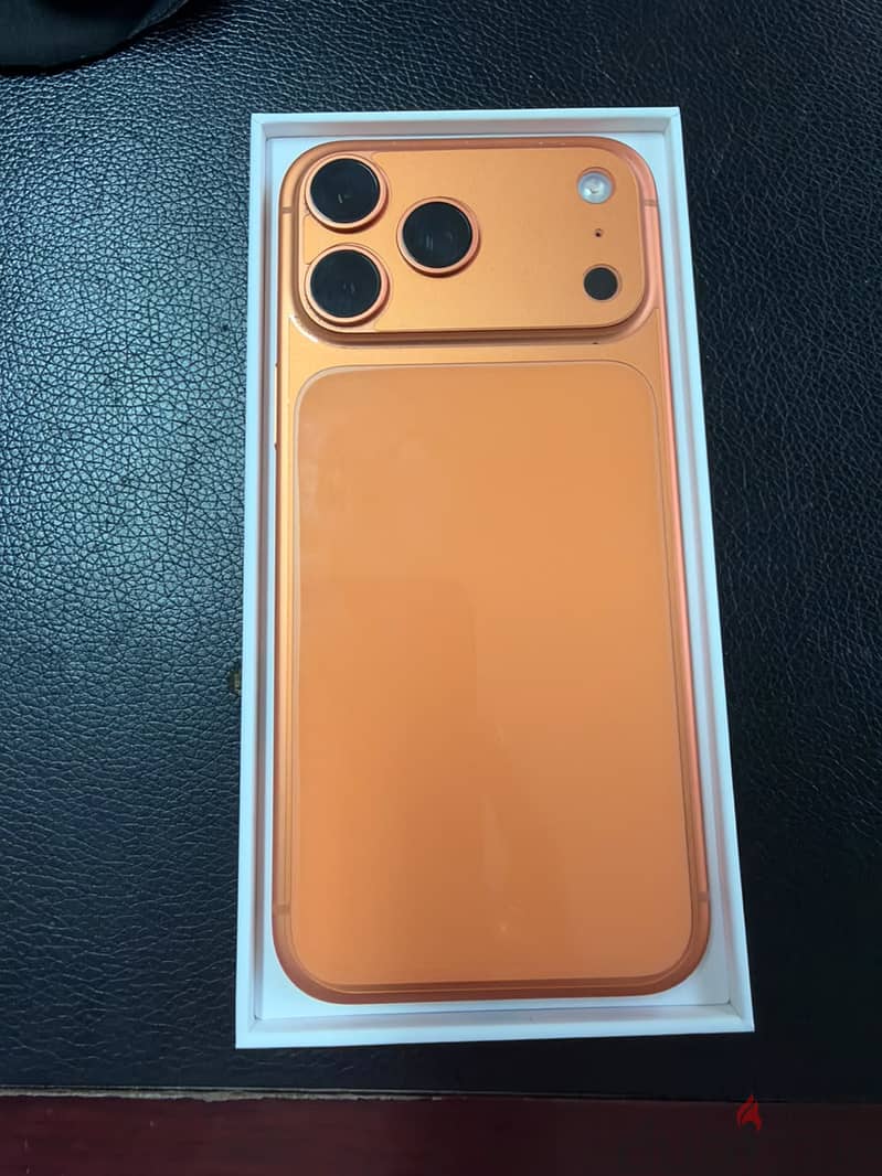 Iphone 17 Promax (Cosmic Orange) 512 GB With Box and Extra Case-Good Condition 1
