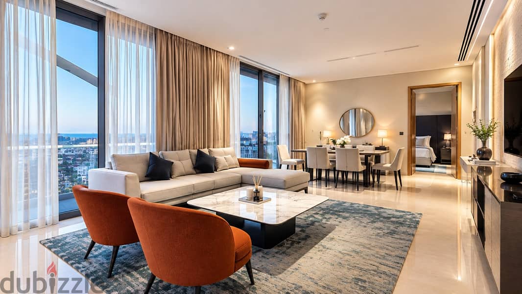 2 BR Premium Fully Serviced Apartment in La Vie – Muscat Hills with Shared Amenities 8