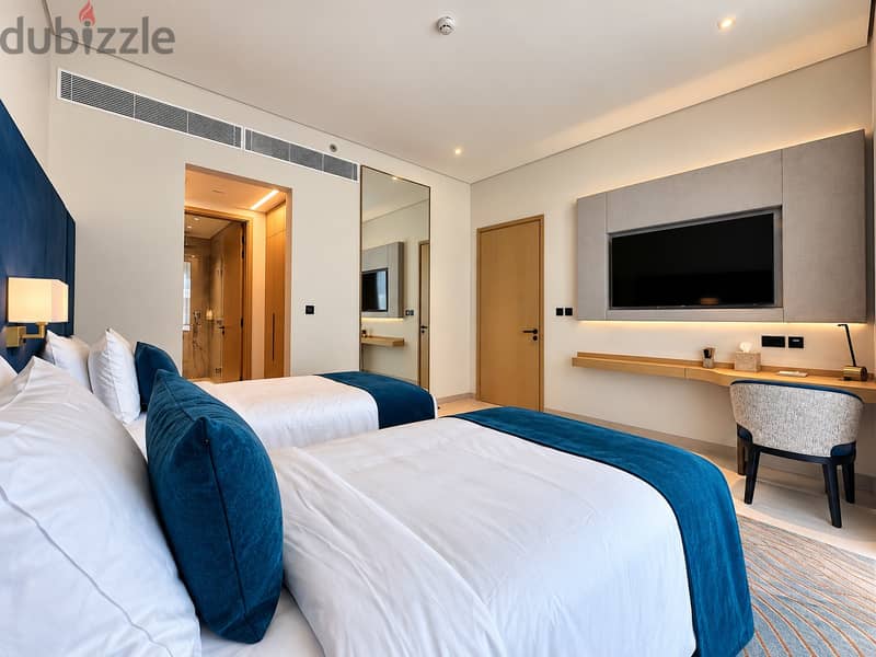 2 BR Premium Fully Serviced Apartment in La Vie – Muscat Hills with Shared Amenities 9