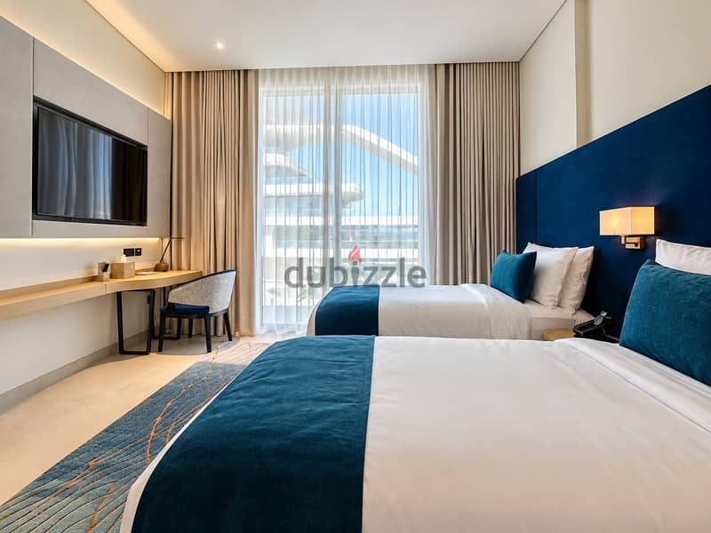 2 BR Premium Fully Serviced Apartment in La Vie – Muscat Hills with Shared Amenities 11