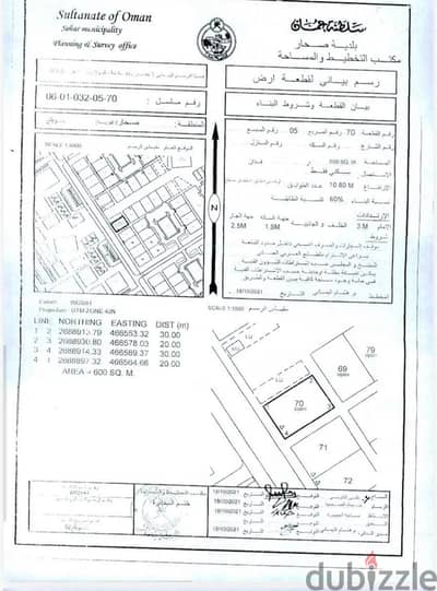 Residential Land for Sale | VIP Location in Sohar – Mawaleh 