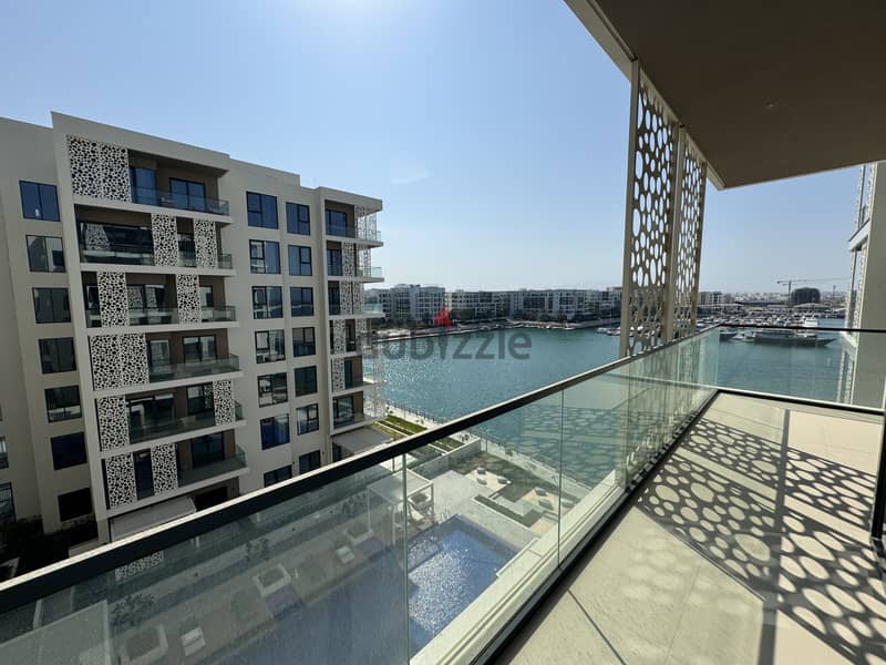 1BHK Marina View Apartment for Rent in Al Mouj Muscat | شقة بغرفة 1 باطلالة بحرية للإيجار في الموج 1