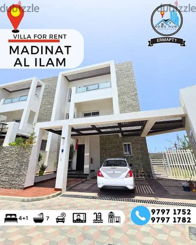 MADINAT AL ILAM | LUXURIOUS SEA VIEW 4+1 BR COMPOUND VILLA