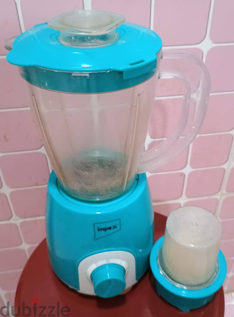 BLENDER (MIXIE) Impex make with Plastic Stool, USED but in Excellent condition, Urgent, leaving Oman 2