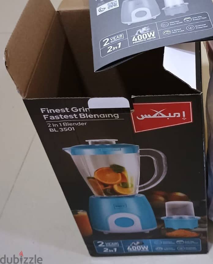 BLENDER (MIXIE) Impex make with Plastic Stool, USED but in Excellent condition, Urgent, leaving Oman 3