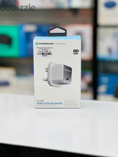 Brand New Powerology QX 45W GaN Charger in Oman | Fast Charger