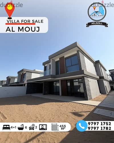 AL MOUJ | BRAND NEW CORNER 5+2 BR VILLA IN JINAN ISLAND FOR SALE