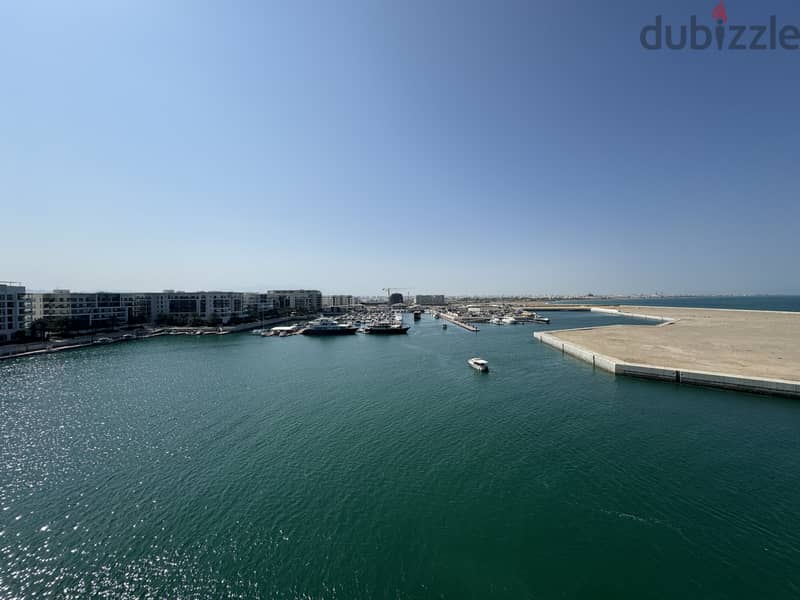 2BHK Marina View Apartment for Rent in Al Mouj Muscat | شقة  غرف باطلالة بحرية للإيجار في الموج مسقط 8