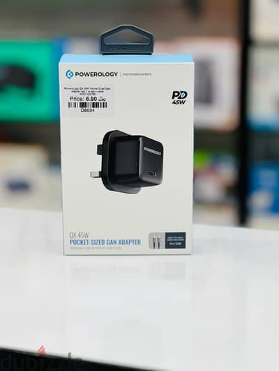 Brand New Powerology QX GaN Charger in Oman | 45W Capacity | Call: 94777095