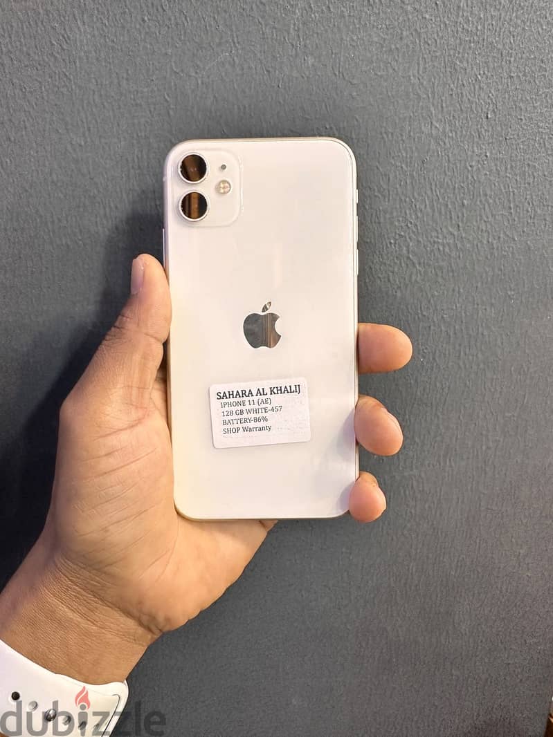 Used Apple - iPhone 11 128 GB,Battery health 86%. Excellent condition 2